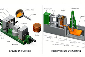 design pressure, gravity die casting tool, inspection gauge design, tooling cad