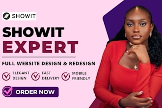 update showit website design showit template redesign showit customization seo