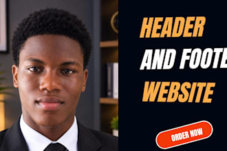 design header and footer
