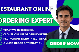 toast website design clover restaurant online
