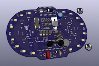 design automotive led pcb, high power led, mcpcb, rgb led, led driver, altium