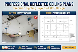 design professional reflected ceiling plans
