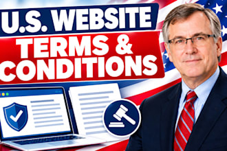 draft US website terms and condition for your business