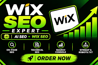 do professional wix SEO optimization to improve your search visibility