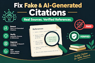 format and fix your citations in apa, mla, harvard, or vancouver style