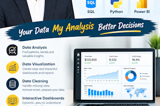 do data analysis and data visualization