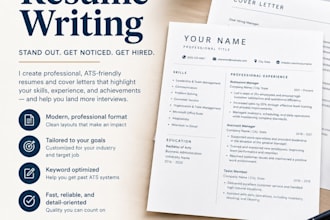improve and proofread resumes and cover letters