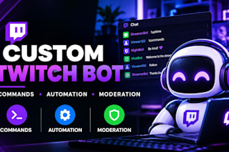 build a custom twitch bot for your stream