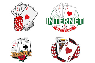 do custom professional poker chip or poker logo design in 12hrs