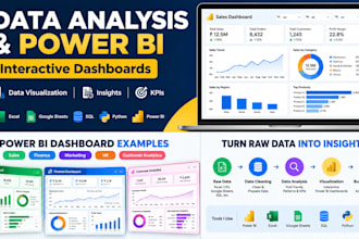 be data analyst do analytics and visualization in power bi