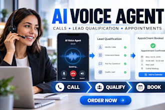 build go high level ai voice agent calls lead qualification appointment booking