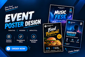 design event poster for you