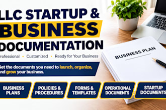 create professional llc startup and business documentation packages