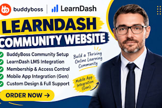 buddyboss community membership lms with gen mobile app integration