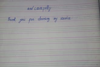 do neat and beautiful handwritten notes