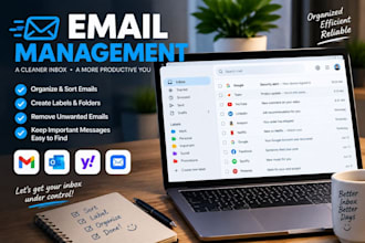 mange emails and organize inbox