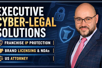 draft franchise licensing and nda agreements as a US attorney