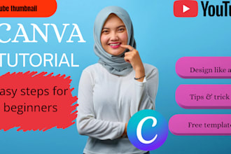 do professional canva graphic designs for your business