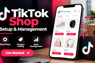 set up tik tok shop, facebook shop ads, instagram shop, usa tiktok shop setup