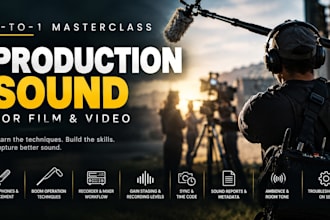 do master classes for production sound mix or location sound