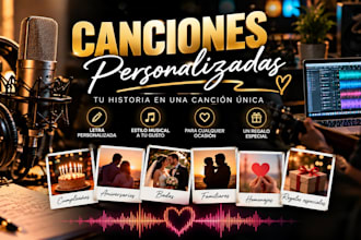 creare música personalizada para cumpleaños y bodas