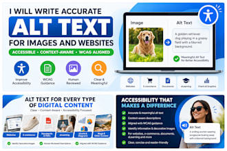 write accurate wcag compliant alt text for images and websites