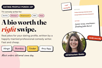 punch up your dating app profile with real jokes