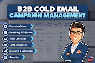 manage your b2b cold email outreach campaign in smartleads