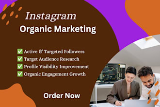 do instagram promotion for organic growth