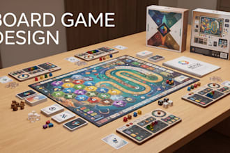 develop card game, board game design board game development