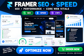 fix framer SEO and speed so your website ranks on google and ai search