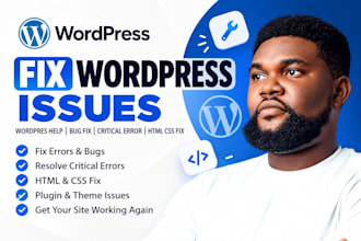 fix wordpress issues wordpres help wordpress bug fix critical error html css fix