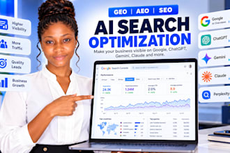 optimize website with GEO SEO aeo to rank on google gemini chatgpt claude search