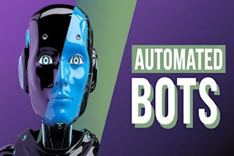 buil full game bots, tasks automation scripts, macros, python bot, discord bot
