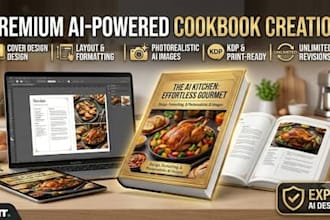 cookbook recipe book design, kdp cookbook formatting, meal plan cookbook design