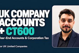 do UK company accounts and corporation tax return ct600