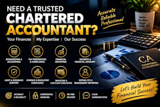 prepare financial statements, bookkeeping and financial analysis, audits, tax