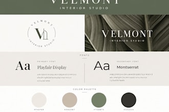 make a minimalistic, luxury logo