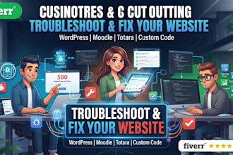 troubleshoot and fix your website