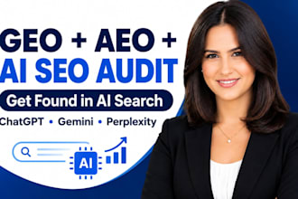 do GEO, aeo and ai visibility audit for chatgpt and gemini