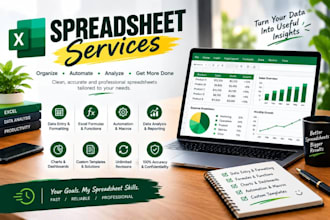 design editable excel, google sheet, budget spreadsheet and invoice template