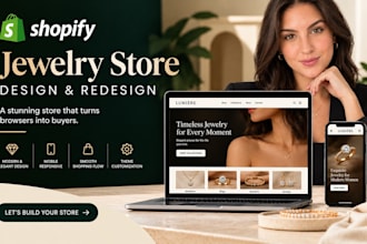 desig shopify jewelry store shopify jewerly store redesign shopify store design