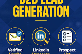 db2b lead generation, linkedin leads and email list building