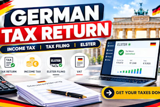do german tax return, income tax, german tax filing, elster and vat