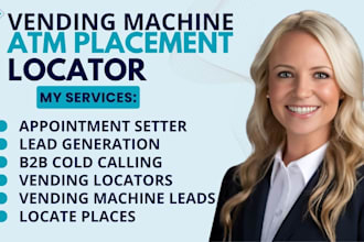 cold calling vending machine locator vending machine atm placement