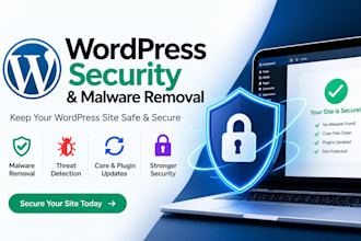 secure wordpress website and remove malware
