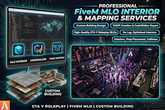fivem mlo interior ymap mapping codewalker custom building gta v roleplay