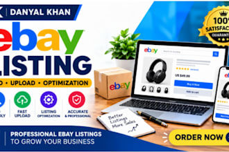 do ebay listing, ebay product listing, ebay product upload, ebay lister