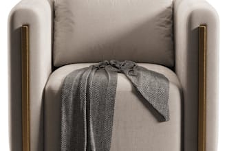 create 3d chair modeling and photorealistic furniture rendering