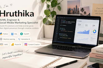 develop ai ml solutions, gen ai and python projects